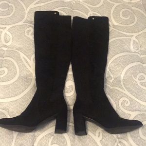 Liz Claiborne black knee high boots